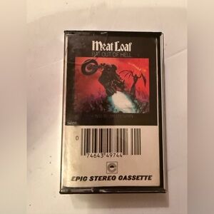 Meat Loaf Bat Out of Hell Cassette